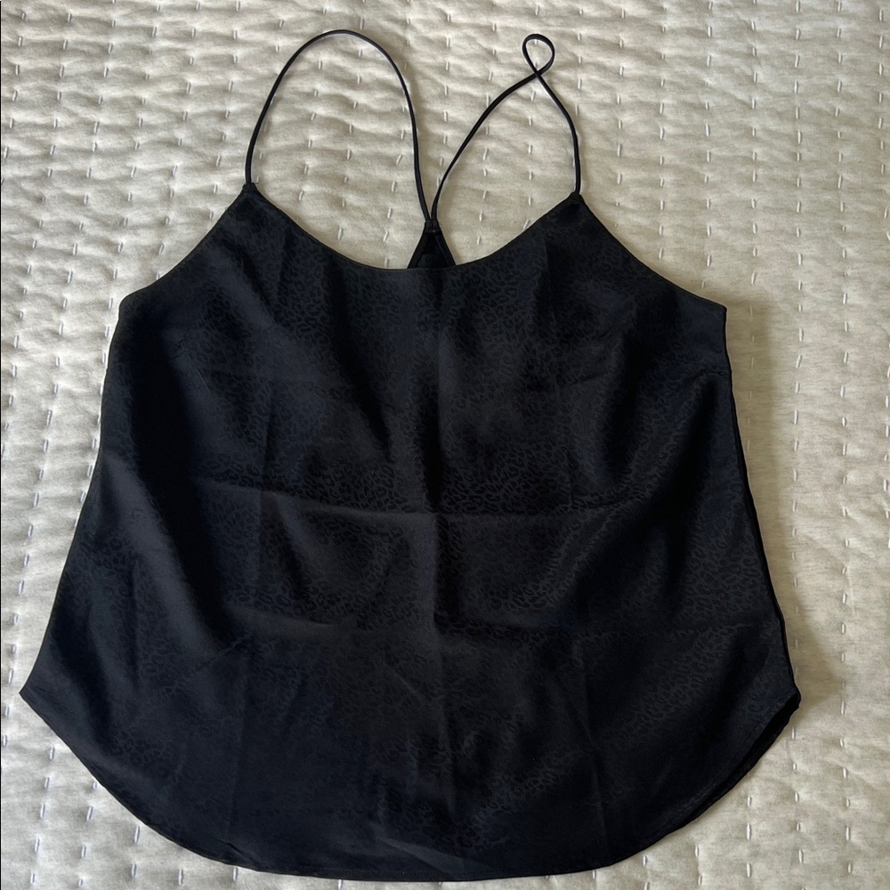 Victoria's Secret Black Satin Pajama Set - Picture 2 of 7